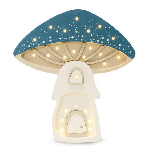 Lámpara Casa Hongo azul - Little Lights