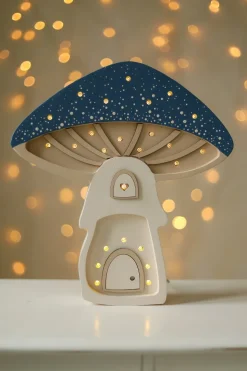 Lámpara Casa Hongo azul - Little Lights