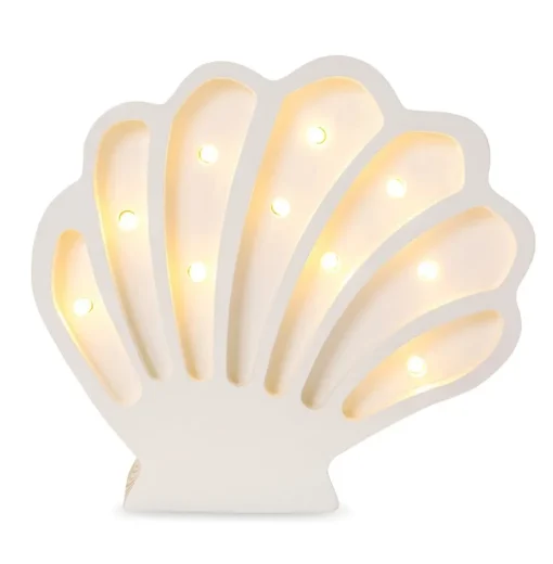 Lámpara Concha marina perla blanca - Little Lights