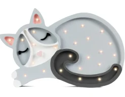 Lámpara de noche para gatos gris - Little Lights