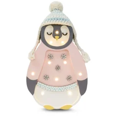Lámpara pingüino rosa - Little Lights