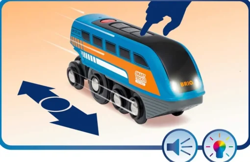 Locomotora con grabadora de voz - Brio