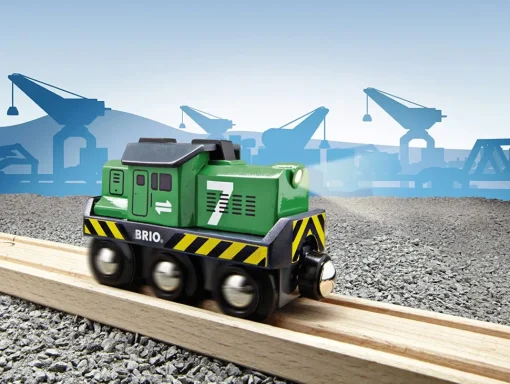 Locomotora de carga a batería - Brio