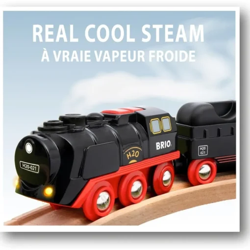 Locomotora de vapor a batería - Brio