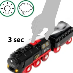 Locomotora de vapor a batería - Brio