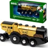 Locomotora multifunción dorada - Brio