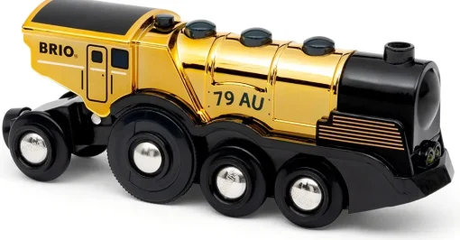 Locomotora multifunción dorada - Brio