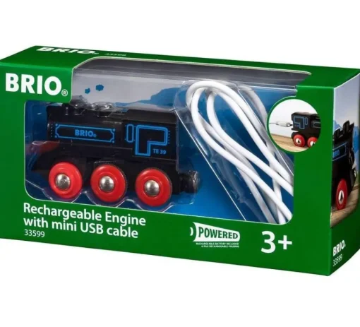 Locomotora recargable con minicable - Brio
