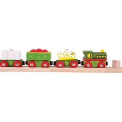 Locomotora y vagones Dinosaurio - Bigjigs Toys
