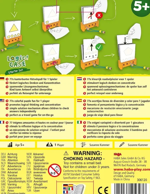 Logic Case Starter Set 5+ - Haba