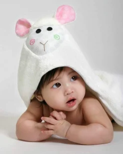 Lola la oveja - Capa de baño - Zoocchini