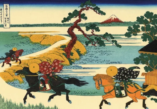 Los campos de Sekiya de Hokusai - Puzzle Michèle Wilson