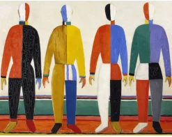 Los deportistas de Malevich - Puzzle Michèle Wilson