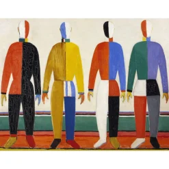 Los deportistas de Malevich - Puzzle Michèle Wilson