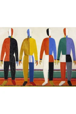 Los deportistas de Malevich - Puzzle Michèle Wilson