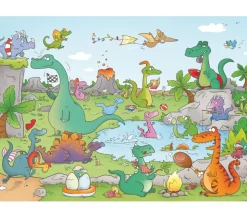 Los dinosaurios de Laure Cacouault - Puzzle Michèle Wilson