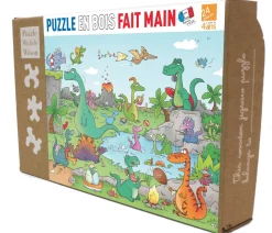 Los dinosaurios de Laure Cacouault - Puzzle Michèle Wilson