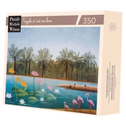 Los flamencos rosas de Rousseau - Puzzle Michèle Wilson