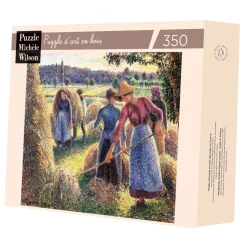 Los henificadores de Pissarro por la noche - Puzzle Michèle Wilson