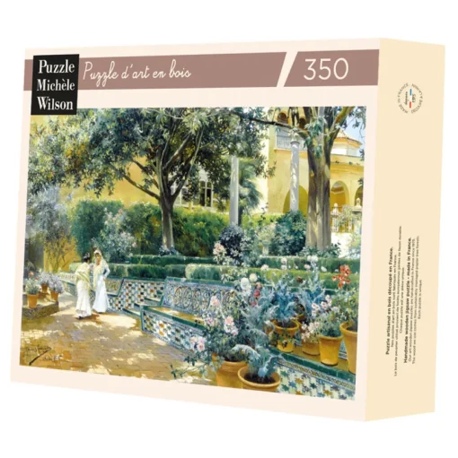 Los jardines del Alcázar de Rodríguez - Puzzle Michèle Wilson