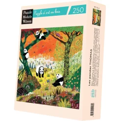Los pandas de Alain Thomas - Puzzle Michèle Wilson