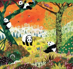 Los pandas de Alain Thomas - Puzzle Michèle Wilson