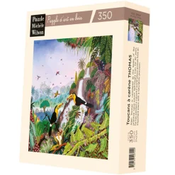 Los tucanes del casco de Alain Thomas - Puzzle Michèle Wilson