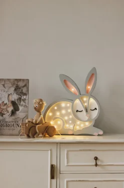 Luz de noche conejo gris claro - Little Lights