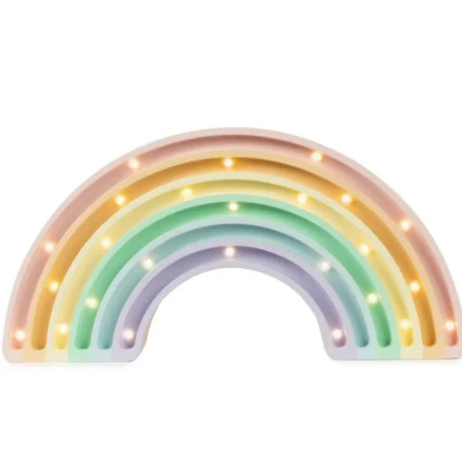 Luz nocturna arco iris en colores pastel - Little Lights