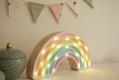 Luz nocturna arco iris en colores pastel - Little Lights