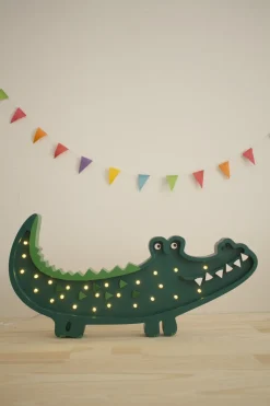 Luz nocturna Cocodrilo Verde - Little Lights