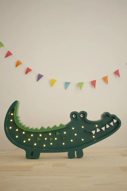 Luz nocturna Cocodrilo Verde - Little Lights