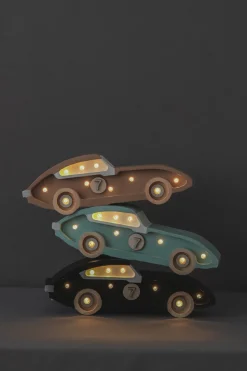 Luz nocturna de coche de carreras azul - Little Lights