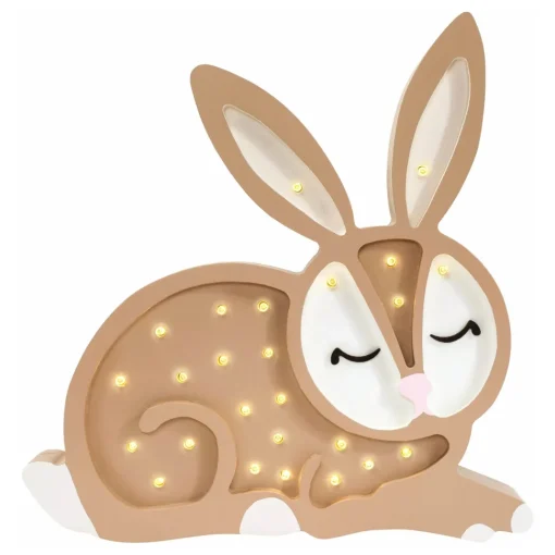Luz nocturna de conejo de chocolate - Little Lights