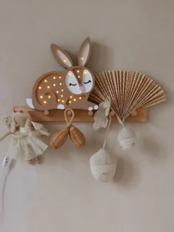 Luz nocturna de conejo de chocolate - Little Lights