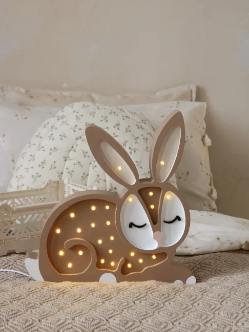 Luz nocturna de conejo de chocolate - Little Lights