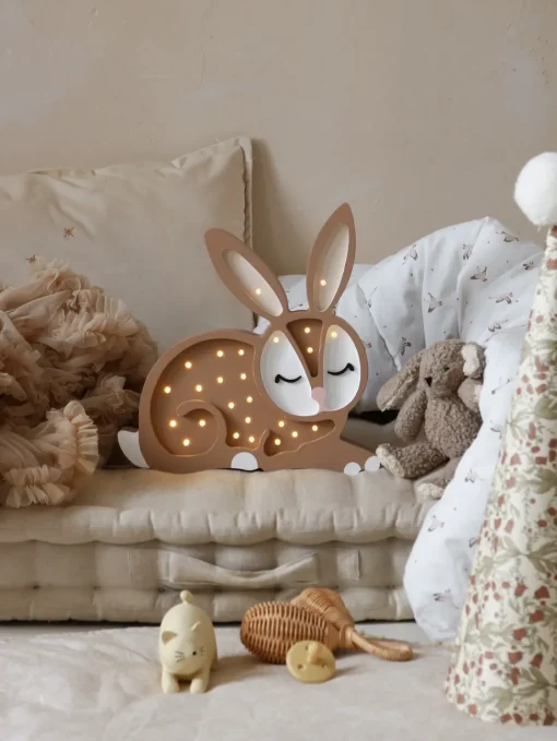 Luz nocturna de conejo de chocolate - Little Lights