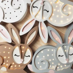 Luz nocturna de conejo de chocolate - Little Lights