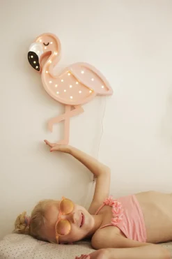 Luz nocturna de flamenco rosa - Little Lights
