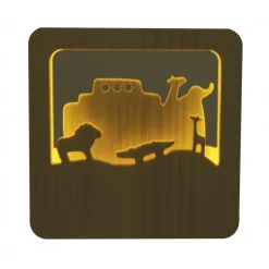 Luz nocturna de madera Arco de Noé - Egmont Toys
