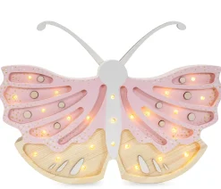 Luz nocturna de mariposa Crema de fresa - Little Lights