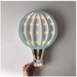 Luz nocturna del globo azul cielo - Little Lights