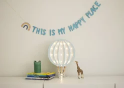 Luz nocturna del globo azul cielo - Little Lights