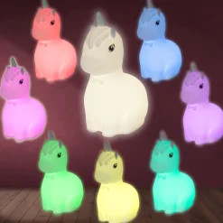 Luz nocturna unicornio con pajarita - Ulysse