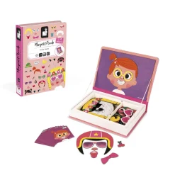 Magnéti'book Crazy Faces Chicas - Janod
