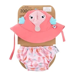 Maillot y gorra de caballito de mar (12-24M) - Zoocchini