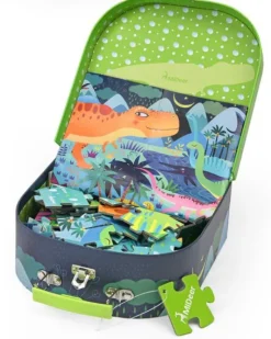 Maleta Puzzle My Dinosaur 104 pcs - Mideer