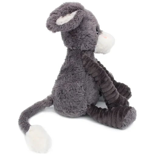 Mamá burro de peluche y su bebé gris - Les Déglingos