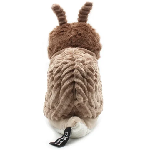 Mamá caracol de peluche y su bebé marrón - Les Déglingos