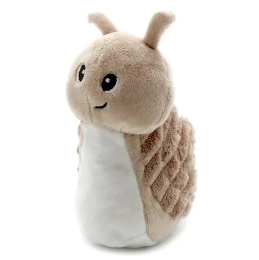 Mamá caracol de peluche y su bebé marrón - Les Déglingos